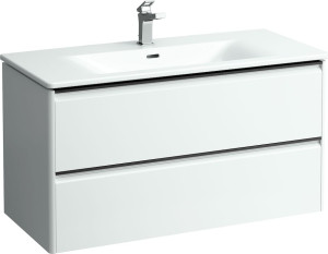 H8617072621041 Тумба с раковиной 1000 мм, 2 ящика, включает в комплект органайзер LAUFEN PRO