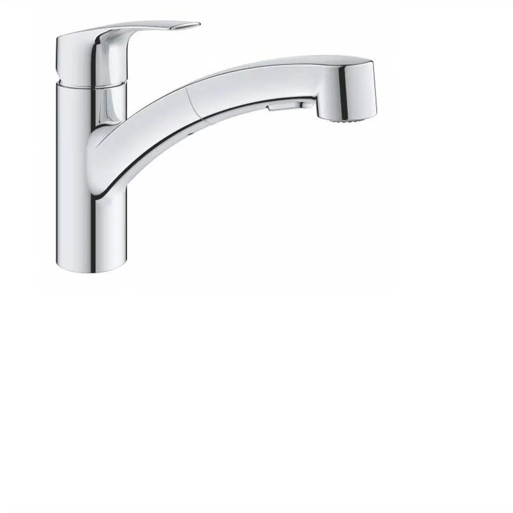 Смеситель для мойки Grohe Eurosmart высота 18.1 см цвет хром 86576824 STLM-2004844  - Вид №1
