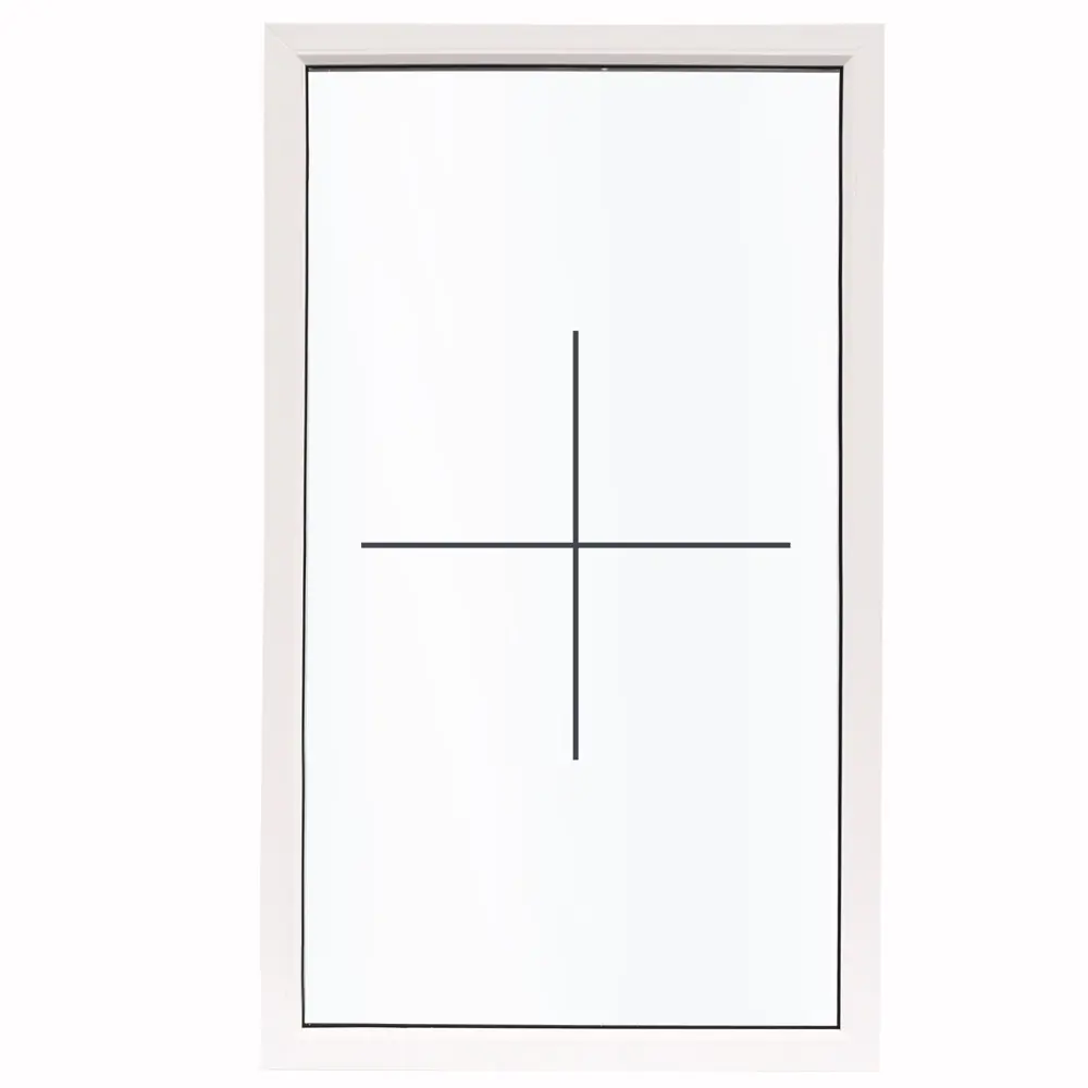 Окно пластиковое ПВХ Deceuninck одностворчатое 1200x800 мм (ВхШ) стекло 4 мм глухое белый/белый STLM-2087931