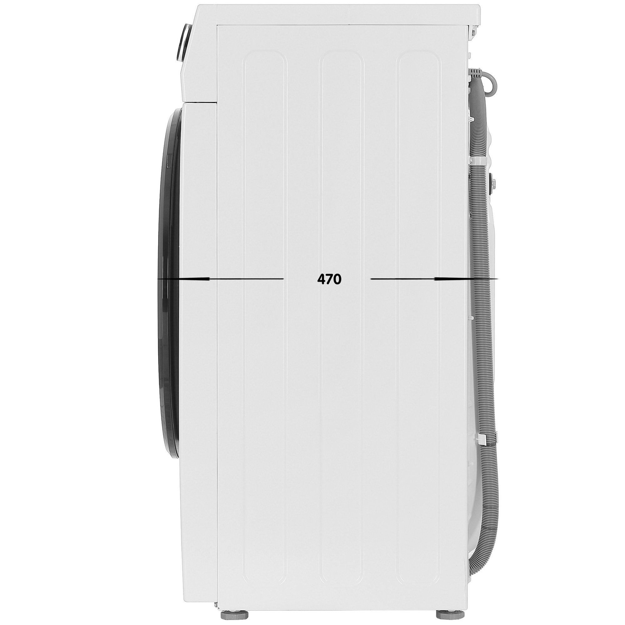 5432434 Стиральная машина DEXP WM-F714MKHE/WBSI белый STDN-0145765 - Вид №2