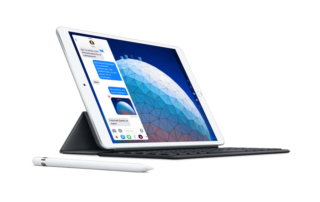 MV0P2RU/A 10.5-inch ipad air wi-fi + cellular 256gb - silver Apple Santreyd  - Вид №2