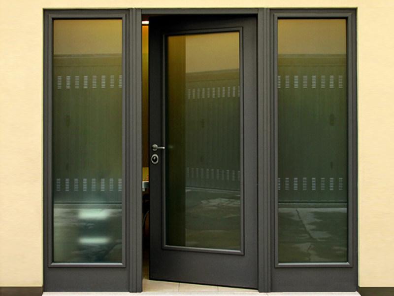 TORTEROLO & RE Бронированная входная дверь со стеклянными панелями sun-id-1426256 - Вид №1