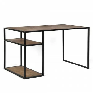 Письменный стол с полками американский орех Romero INTELLIGENT DESIGN ПИСЬМЕННЫЕ СТОЛЫ ROMERO 260984 Орех;коричневый