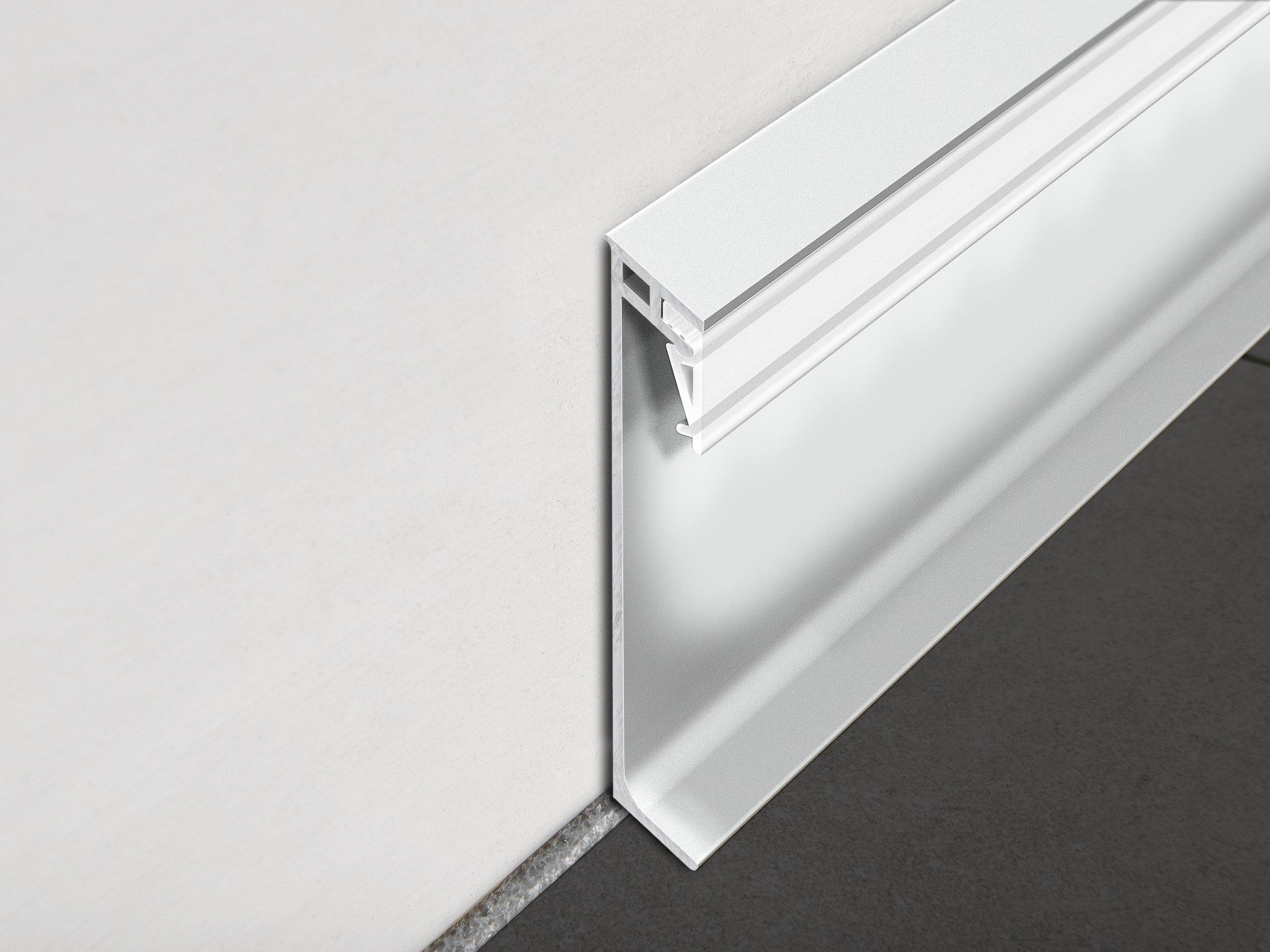 Алюминиевый плинтус со светодиодом PROGRESS PROFILES Proskirting ARCH-00035277