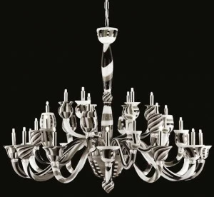 MULTIFORME Люстра ручной работы из муранского стекла Tipotipetto Le2850-12+6+6+6-zd