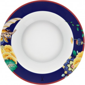 10669591 Meissen Салатник Meissen "Коллаж. Мистический сад" 20,5см Фарфор