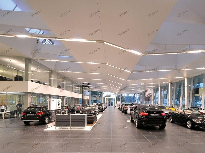 BARRISOL Экологический натяжной потолок из переработанного пластика для интерьеров sun-id-1436227