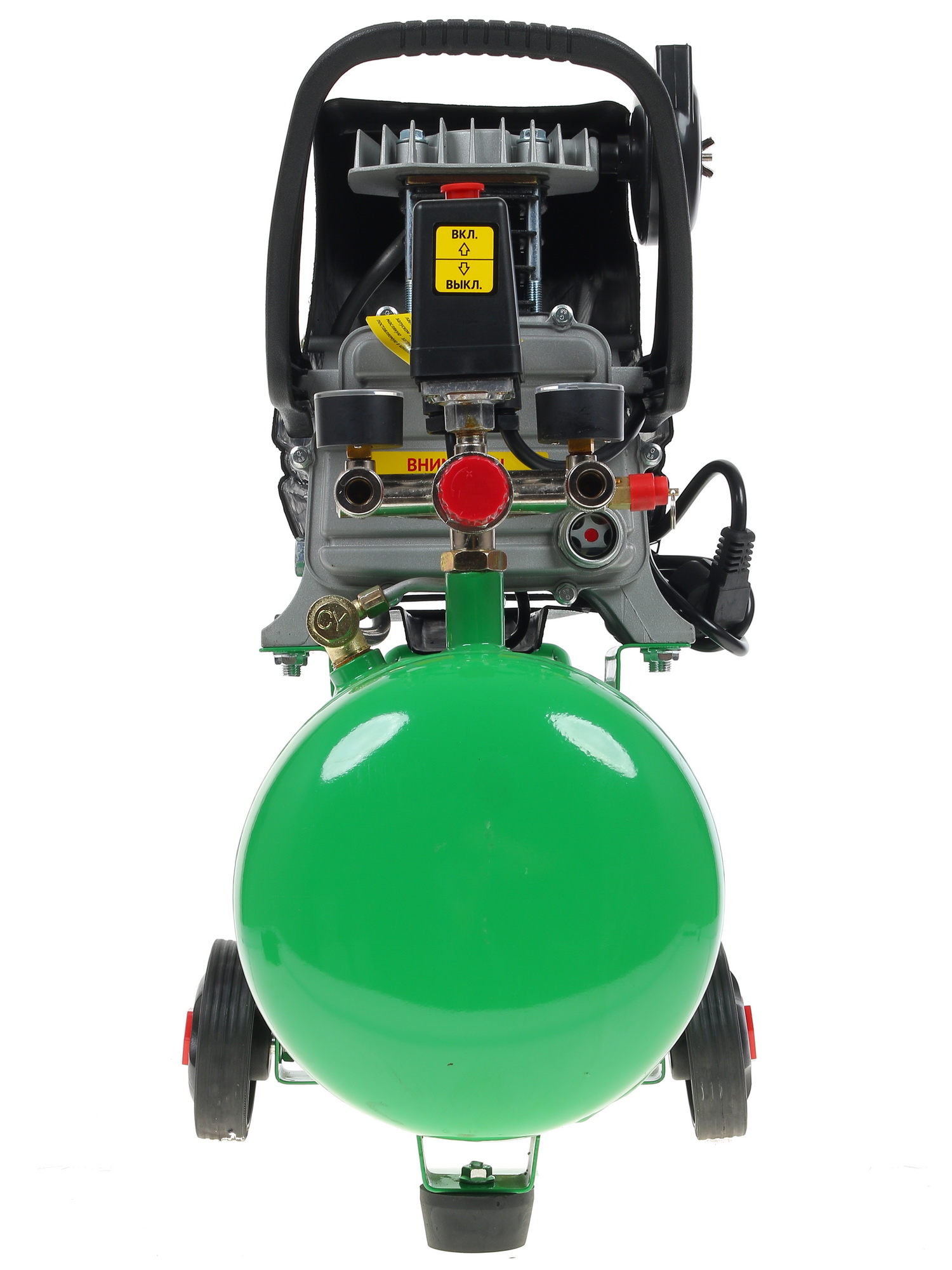 Компрессор поршневой масляный Калибр КМК-1600/24У 1241850 STDN-0021315 - Вид №3