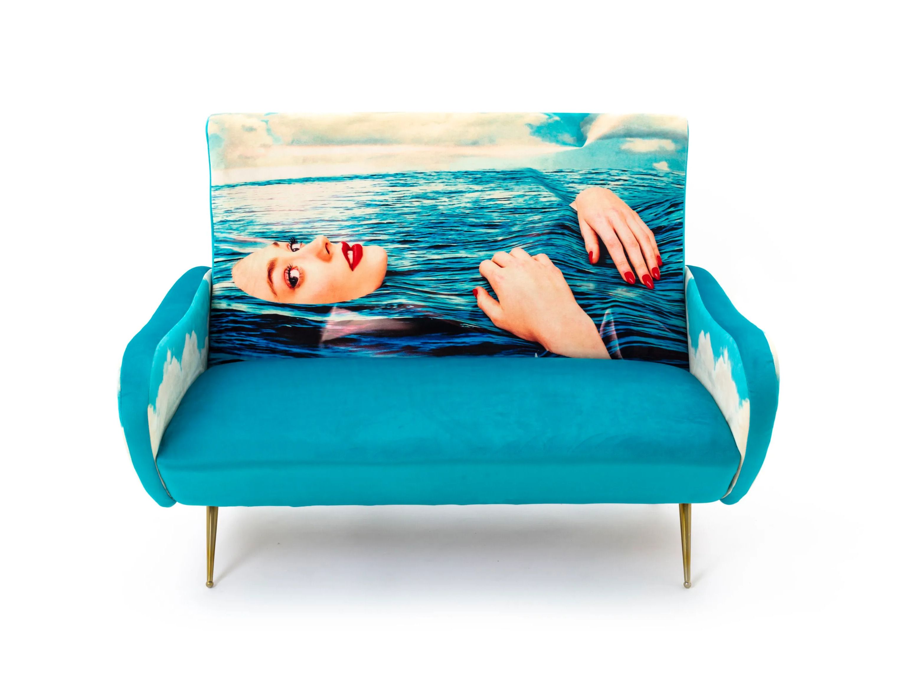 2-местный деревянный диван Seletti Seletti wears Toiletpaper ARCH-00034252