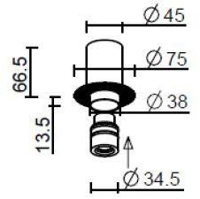 Brillamenti Светодиодный точечный светильник на потолок Zspy sun-id-1366476 - Вид №3