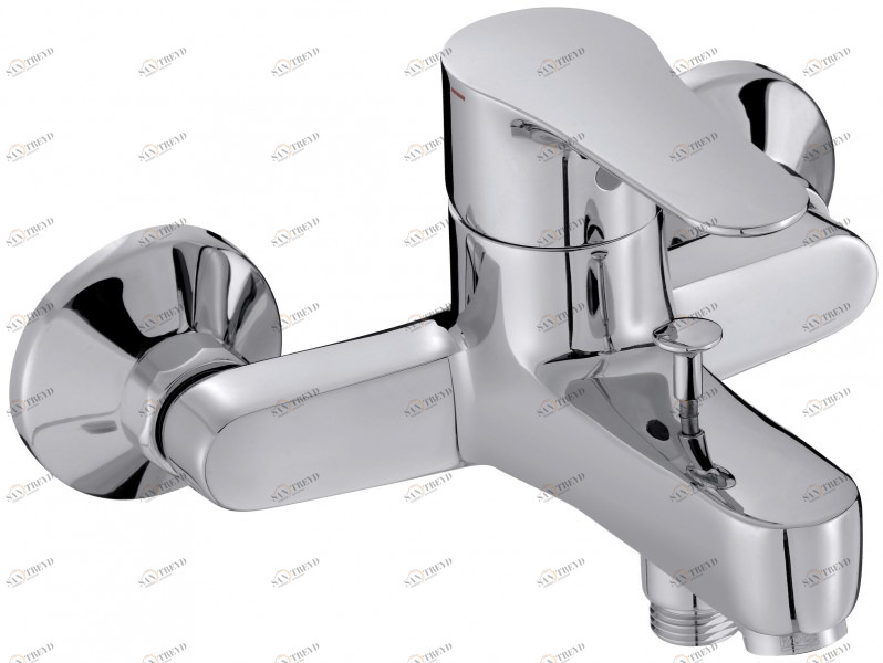 E16033-4-CP Настенный смеситель для ванны/душа Jacobdelafon JULY Santreyd