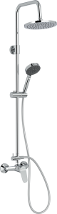 E24329-CP механическая душевая колонка JACOB DELAFON BRIVE