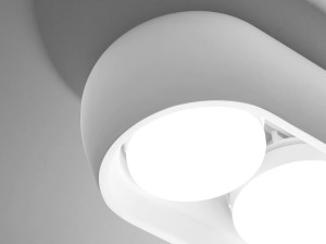 Гипсовый потолочный светильник