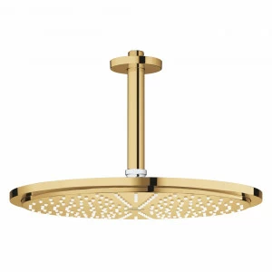 Верхний душ GROHE Rainshower с потолочным кронштейном, холодный рассвет глянец (26067GL0)
