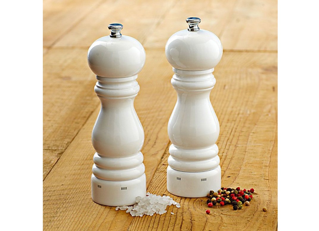 Мельница для соли белая 22 см Paris PEUGEOT ДИЗАЙНЕРСКИЕ 00-3952149 Белый  - Вид №2