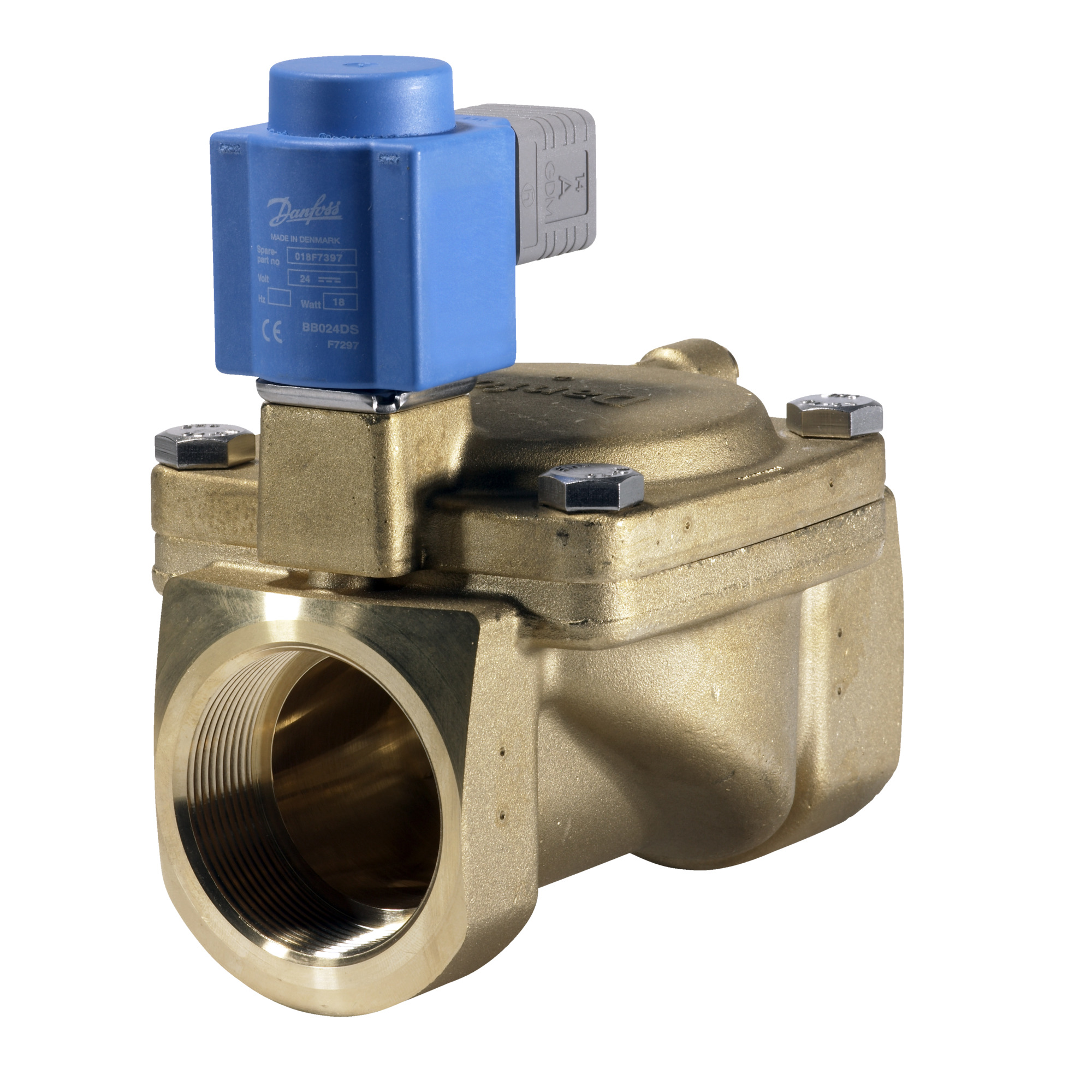 Danfoss EV220B — двухходовые электромагнитные клапаны для общей промышленности Клапан электромагнитный EV220B с кат. 032U151831  - Вид №49