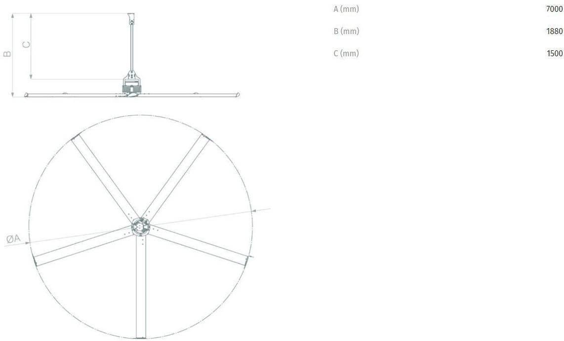 Vortice Nordik hvls super blade  61084  - Вид №7