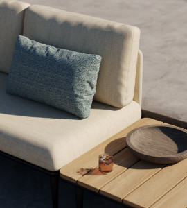 2-местный тканевый садовый диван