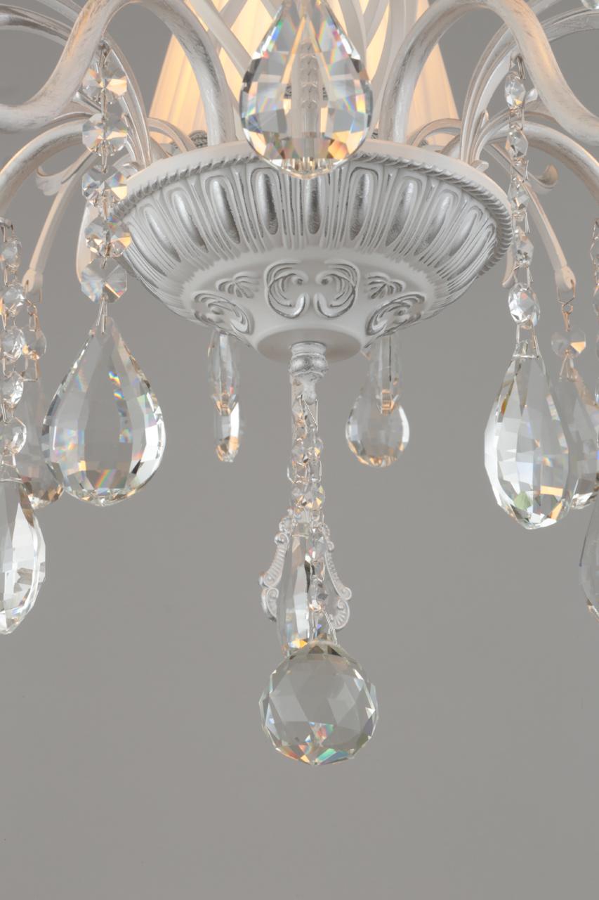 Подвесная люстра Omnilux Cremona OML-60813-05 OMNILUX ДИЗАЙНЕРСКИЕ, CREMONA 279718 Белый  - Вид №3