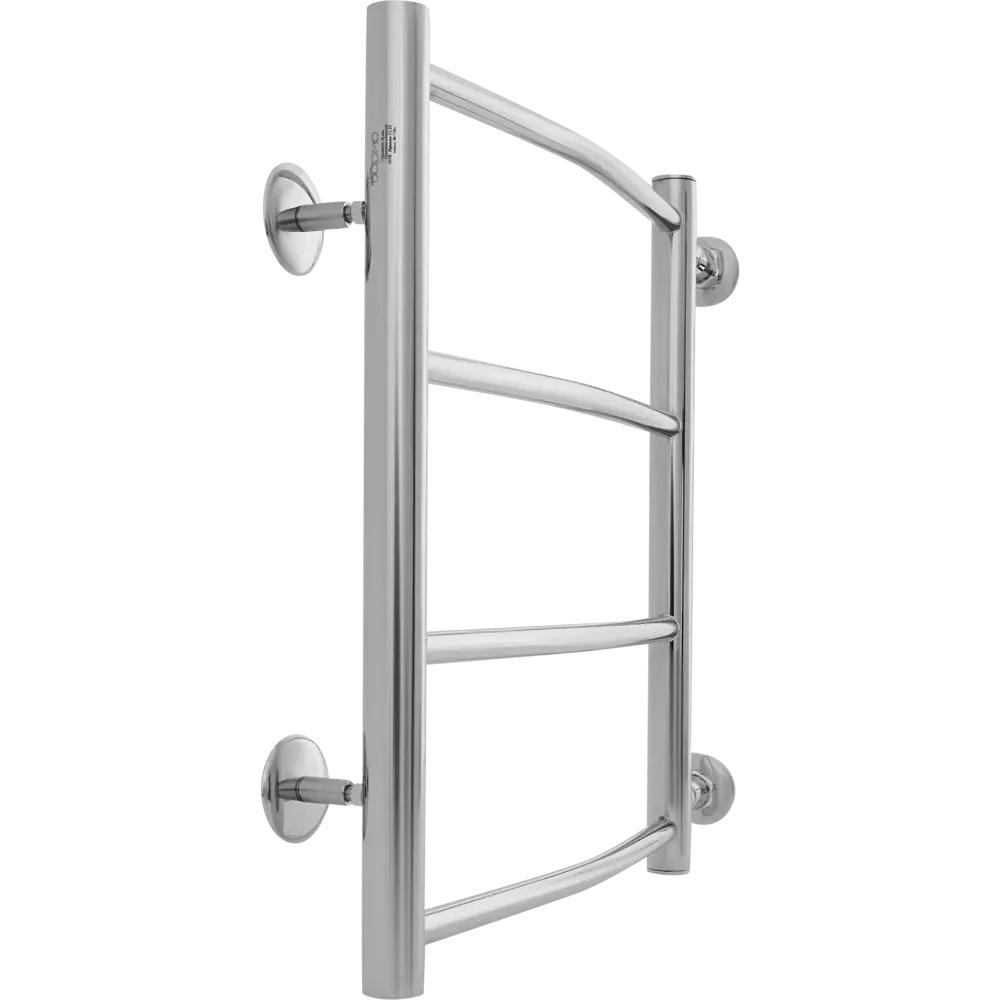 Полотенцесушитель водяной с полкой Вармо Сатурн П4 50x45 см 1" нержавеющая сталь STLM-2097424 - Вид №2
