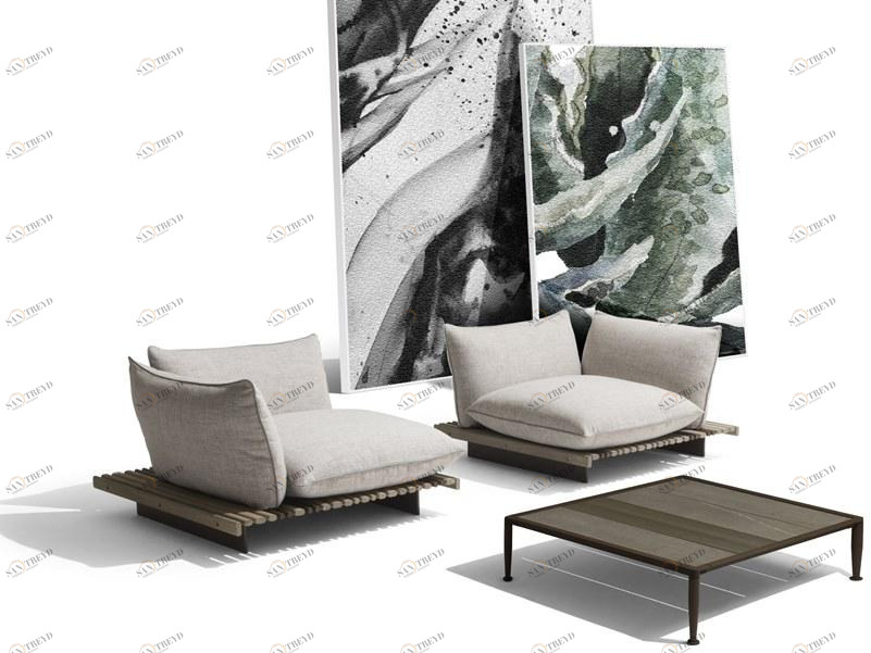 Giorgetti Модульное садовое кресло Apsara sun-id-1448795