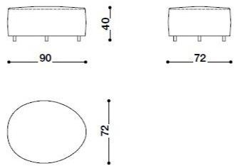 Désirée divani Съемный диван Milos sun-id-1414941 - Вид №5
