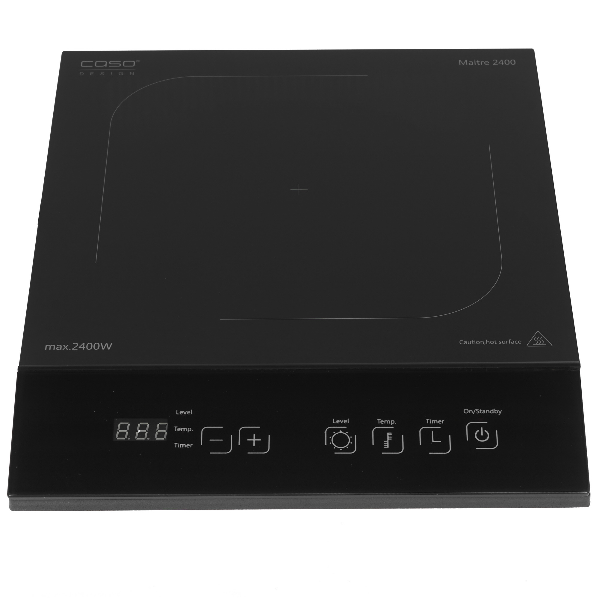8117084 Плита компактная электрическая CASO Maitre 2400 черный STDN-0108146 - Вид №1