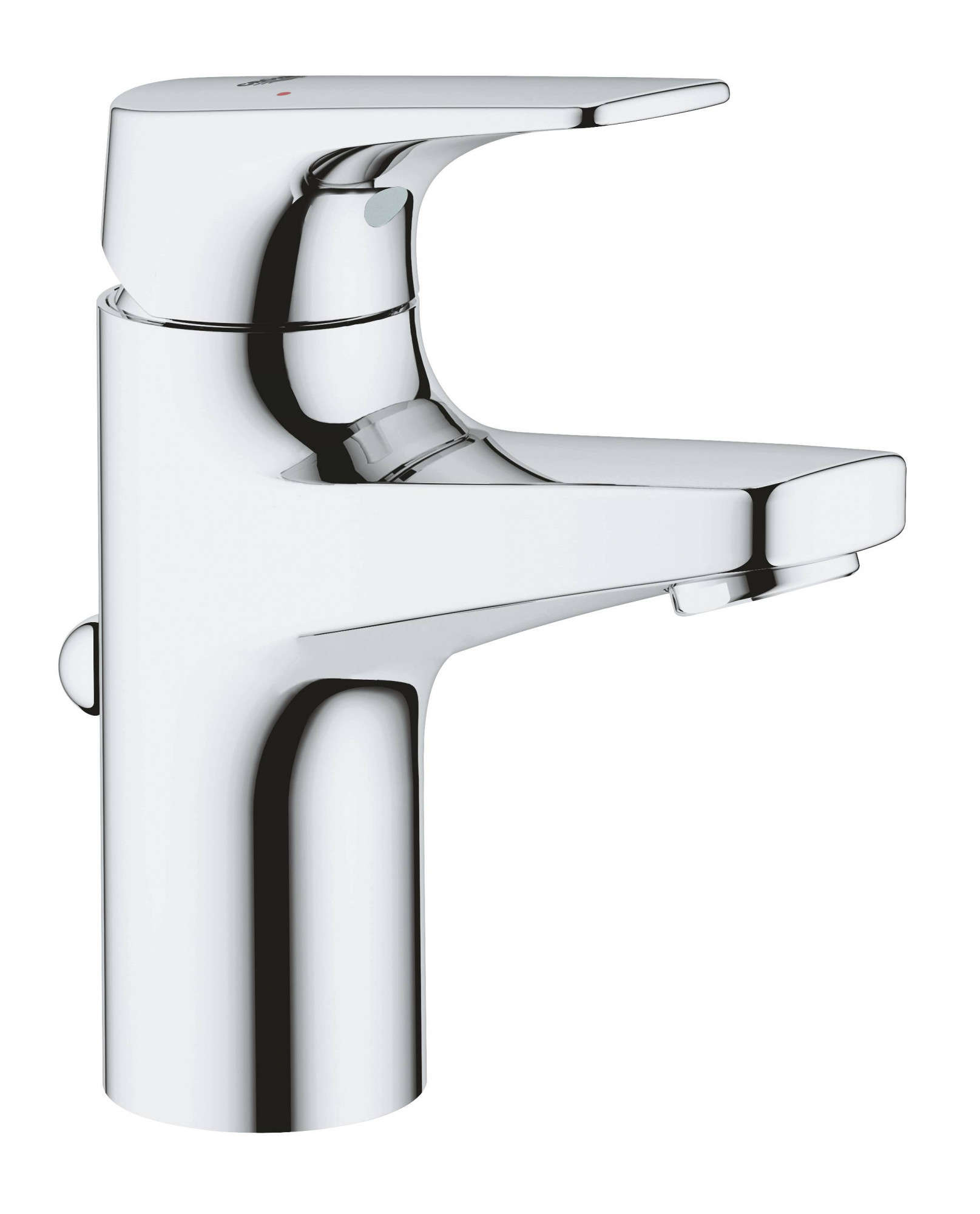 Смеситель для раковины GROHE BauFlow однорычажный, хром (23801000)