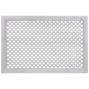 ЛАЙТ Экран «Готико» для радиатора 90×60 см в стиле дуб серый 18732787