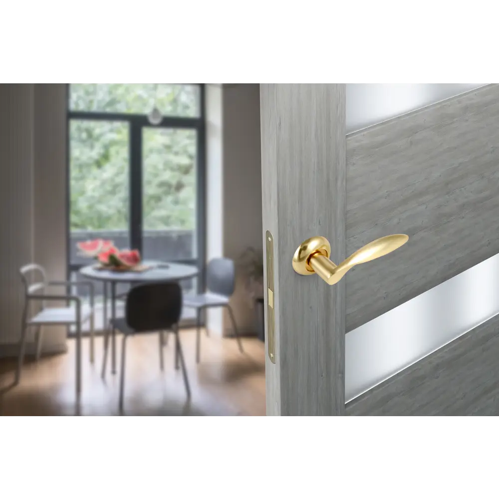 Дверные ручки EDSON EDS-13-Z01 золотые для межкомнатных дверей 85170617 STLM-0059416 - Вид №7