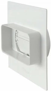 First Corporation Пластина для прохода через стену из круглой трубы в прямоугольную La ventilazione