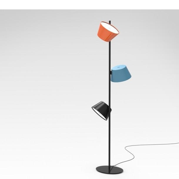 023307 Торшер P 3 оранжевый синий черный Marset Tam Tam 