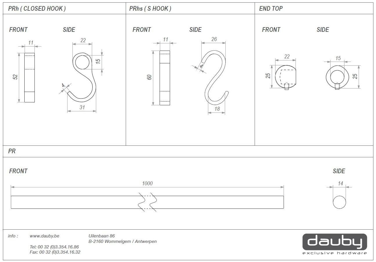 Dauby Выпускной для штор Pure® plus 15322 - Вид №1