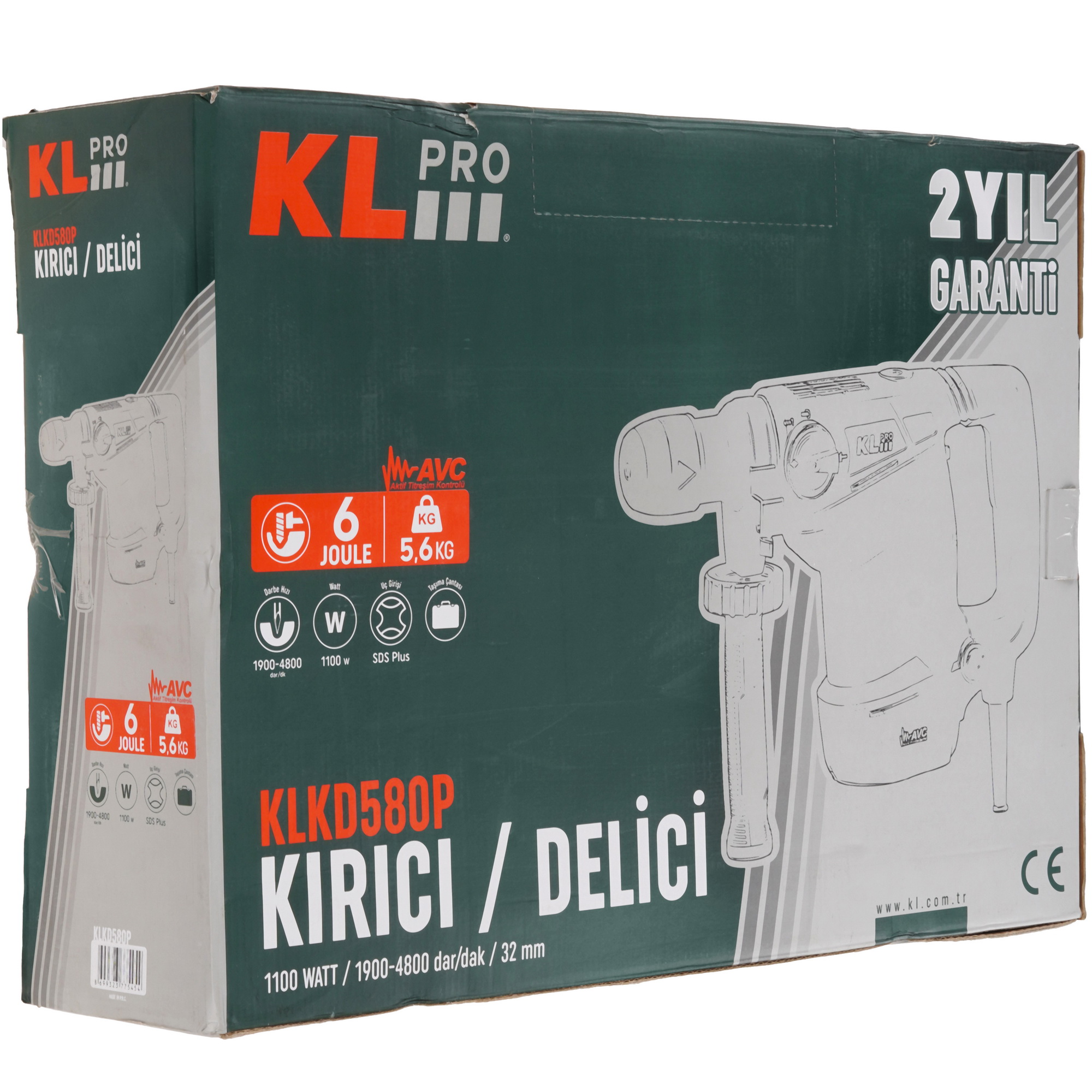 Перфоратор KLPRO KLKD580P 9154030 STDN-0080901 - Вид №7