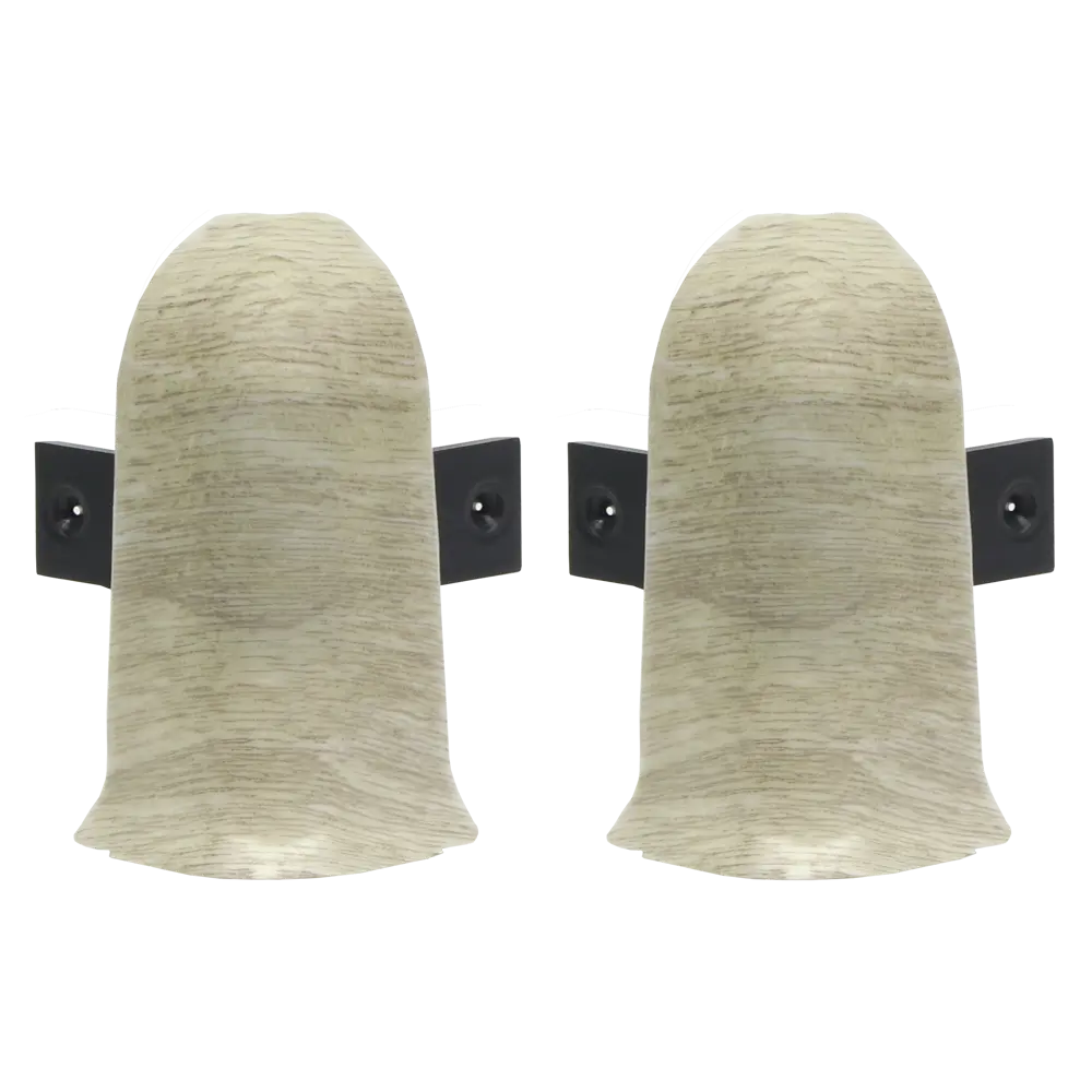 83411611 Угол для плинтуса наружный Artens Дуб Монгольский 70 мм 2 шт. STLM-0888996 