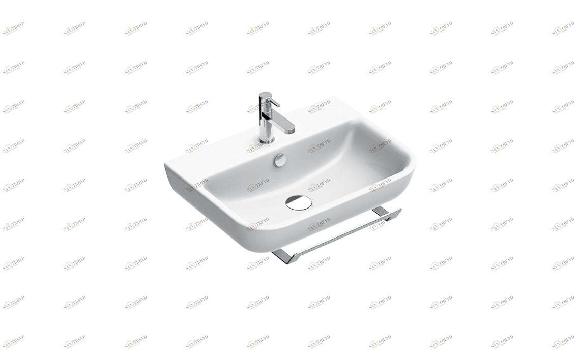 160BSF00 Подвесная раковина настенная овальная CERAMICA CATALANO Sfera белая