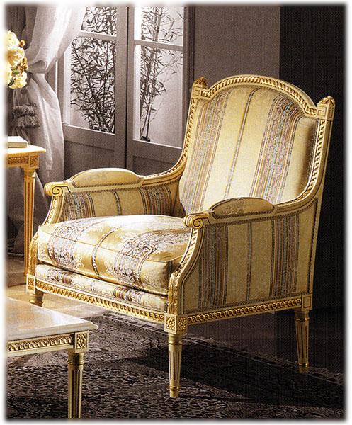 Кресло  EZIO BELLOTTI 4541 Platinum