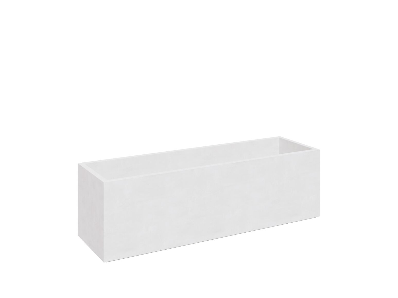 Бетонная прямоугольная низкая плантатор amop R-Light ARCH-00098691 - Вид №1