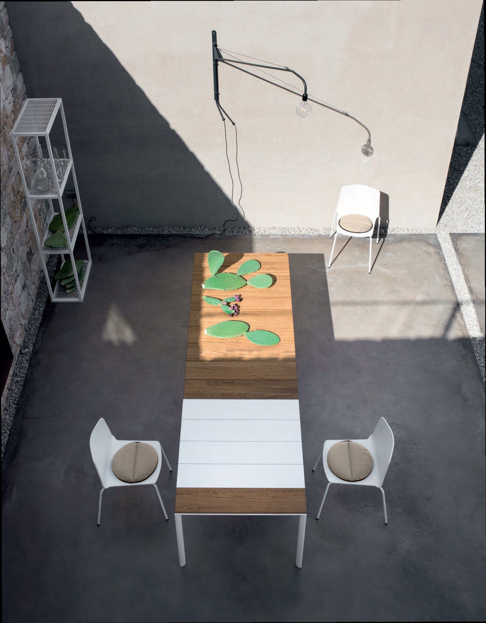 Выдвижной ТИК прямоугольный садовый стол Kristalia ARCH-00130023 - Вид №6