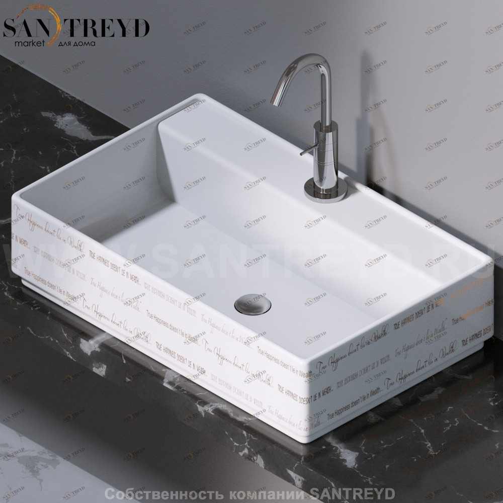 L621420G Накладная раковина на столешницу  прямоугольная A. e T. Italia Fly AeT ITALIA