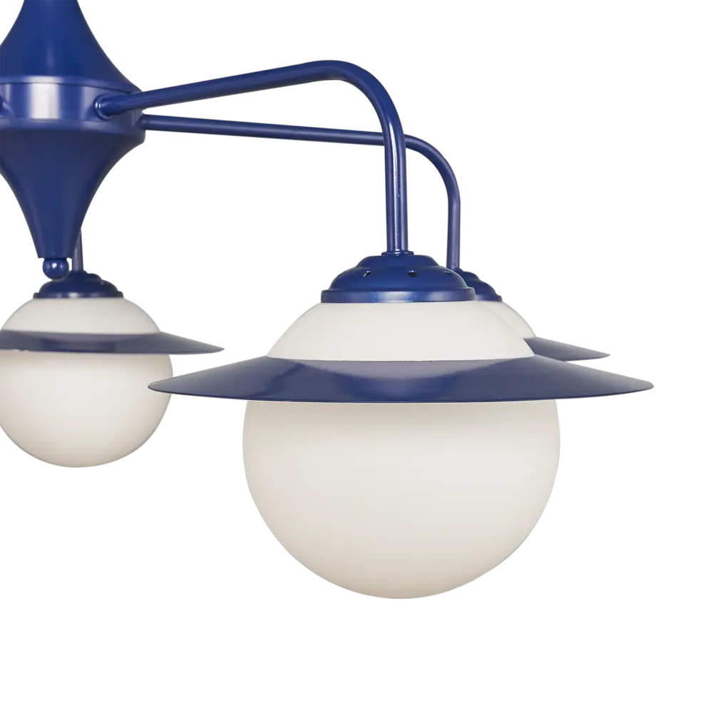 Люстра Saturn 3121/5, 5хE14х40 Вт, цвет синий 81966665 STLM-2090118 JLIGHT  - Вид №5