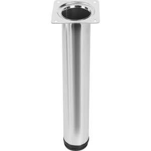 Ножка для мебели круглая ⌀50 мм высота 300 мм хром