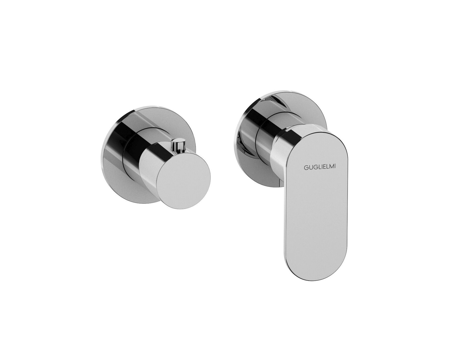 Однорычажный смеситель для душа с переключателем GUGLIELMI RUBINETTERIE Gugu ARCH-00148242