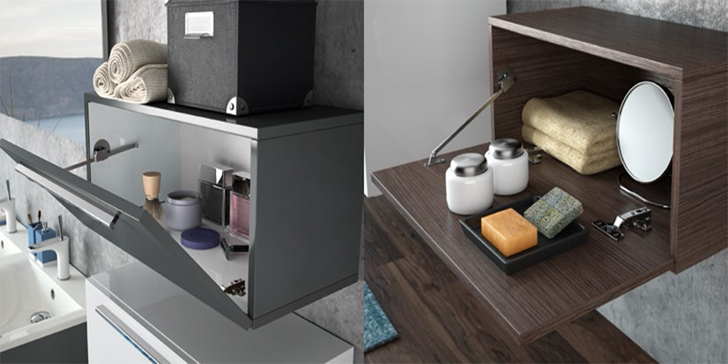 Комплект мебели для ванной KIM561202B (белый) Ambiance Bain Akido Collection KIM561202BБЕЛЫЙ - Вид №1