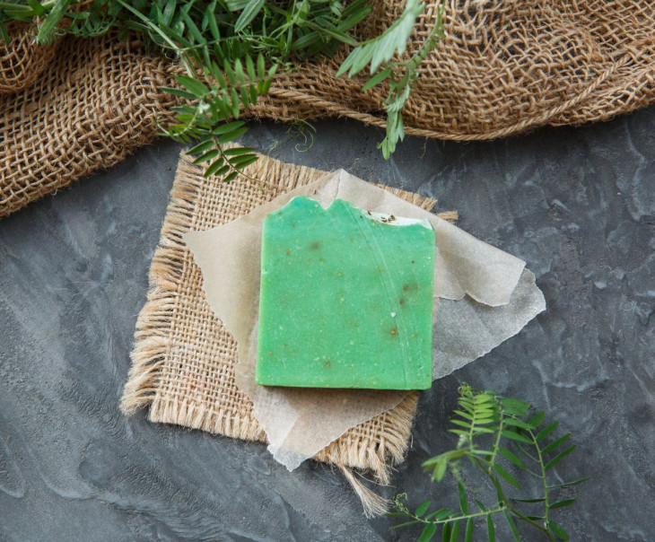 3760 Мыло ручной работы "Травяное" Вкусляндия  - Вид №1