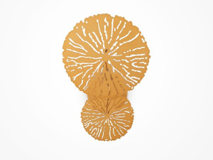 Металлический настенный светильник