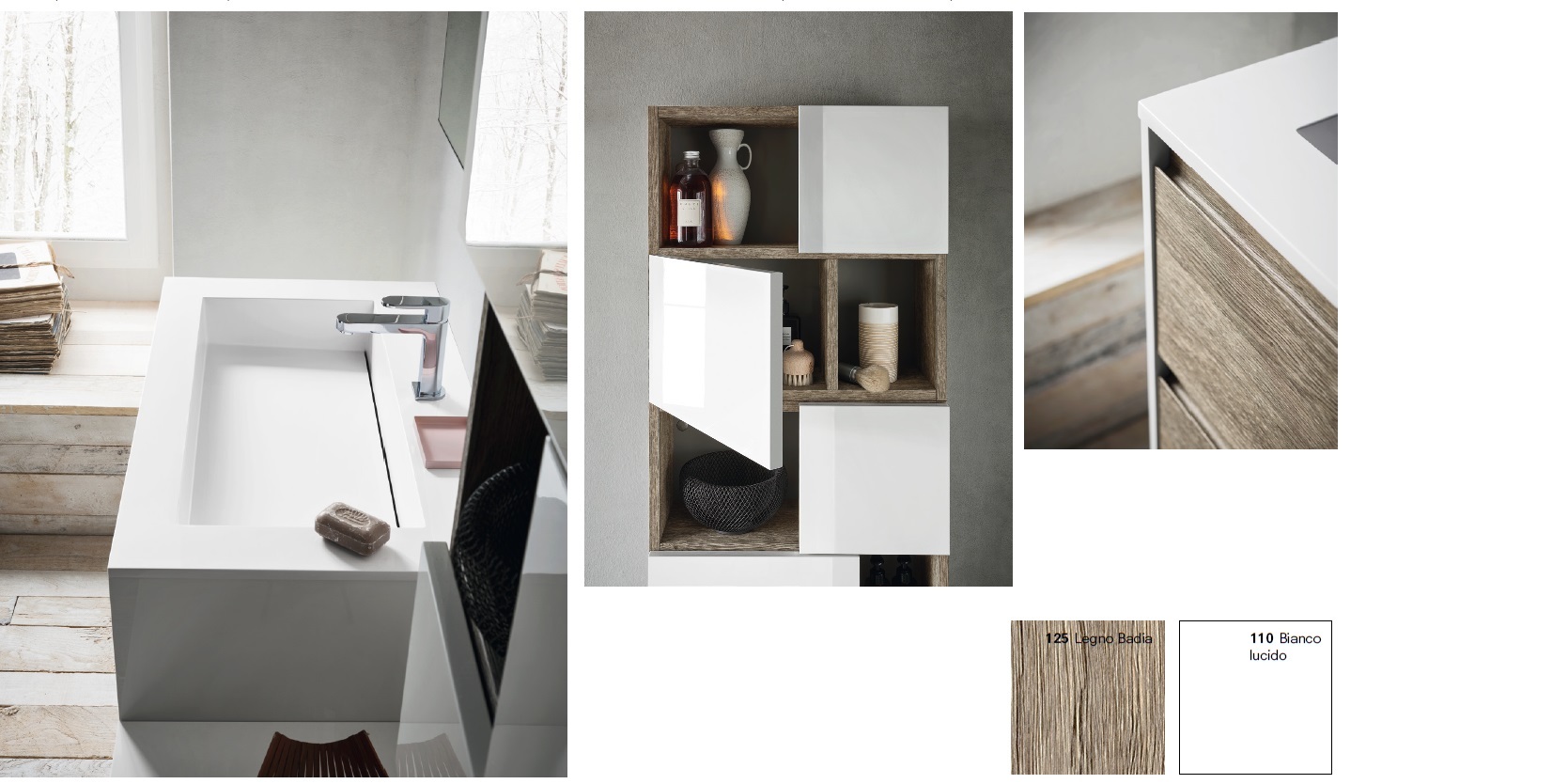 Мебель в ванну linfa композиция #03 Arbi LINFA03 - Вид №1