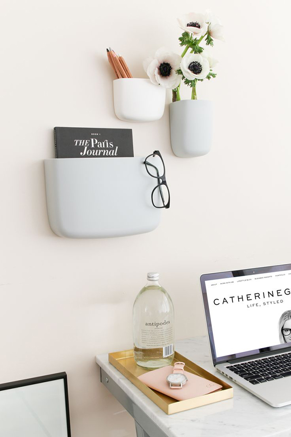 Органайзер настенный Pocket 2 белый Normann Copenhagen 382012 - Вид №2