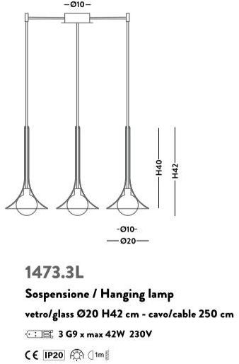 Cangini & Tucci Подвесной светильник Lady louis sun-id-1350572 - Вид №3