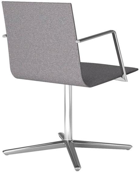 Andreu World 4-спицевый стул с подлокотниками для залов ожидания Lineal corporate So0779 - Вид №1